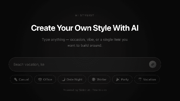 Create Your Own Style With AI - Slidez Virtual Fitting Room